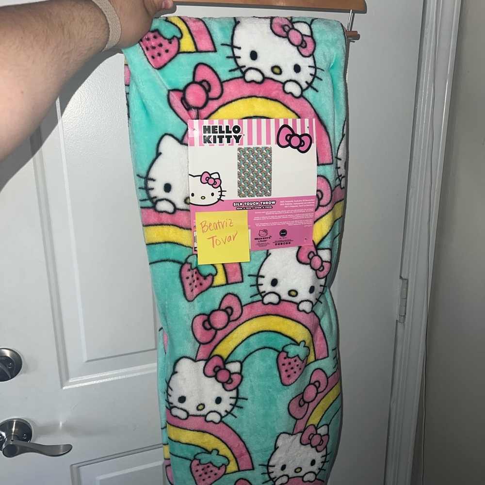 Hello Kitty Rainbow Blanket